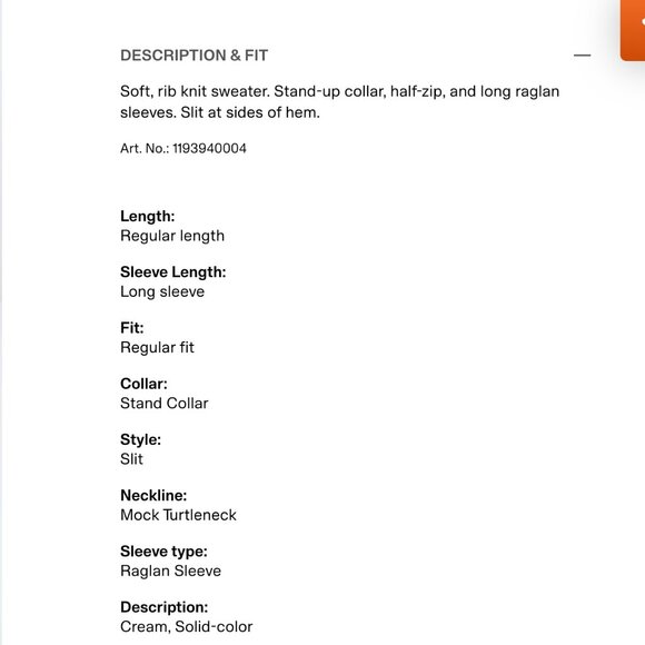 BOGO H & M Oversized Rib-Knit Half-Zip Sweater - Picture 6 of 15